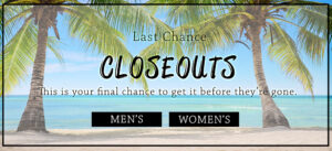 Close outs, sales and savings on tan through your clothes items
